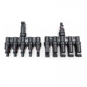 5-1 Солнечная панель фотоэлектрическая T-типа Разъем ветви 30А Женский и мужчина для разъема кабеля панели солнечной панели