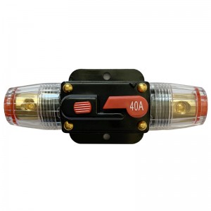 12V 24V 20A 30A 40A 50A 50A 60A 80A 100A 100A Автоматический выключатель предохранителей Автомобильный велосипед стереозвук для домашней солнечной системы 2 шт.